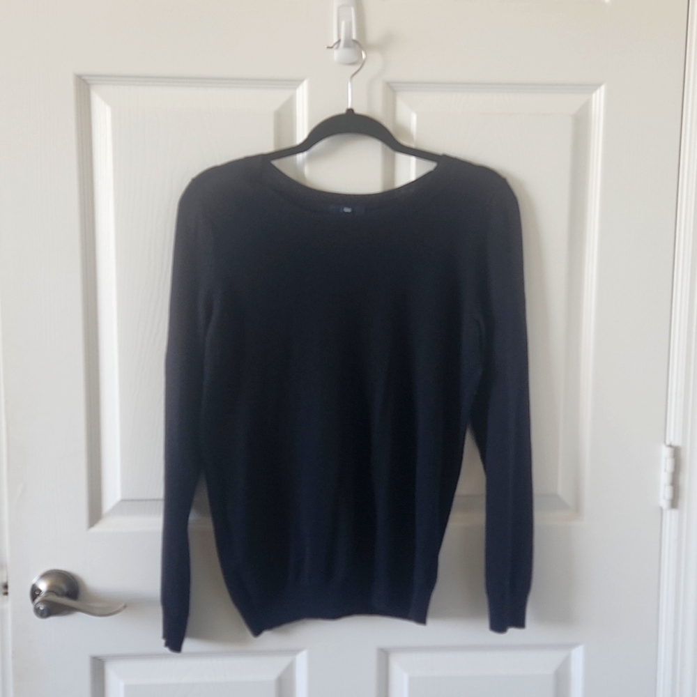 GAP Women's Blue Knit Sweater M